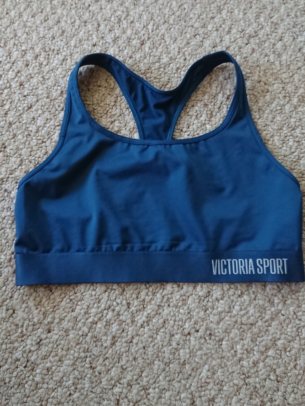 Victoria's Secret teal Sport racerback sports bra size L, B85